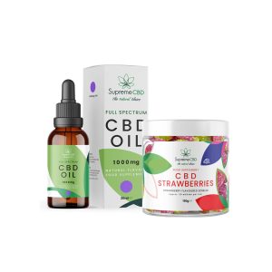 CBD Intro Bundle: 1000mg CBD Oil (30ml) & 400mg Gummies 🍬