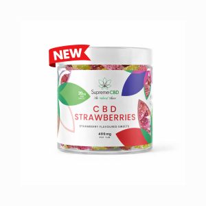 Supreme CBD Gummy Strawberries 400mg 🍓