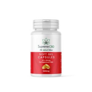 Supreme CBD Oil Gel Capsules 3600mg 💊