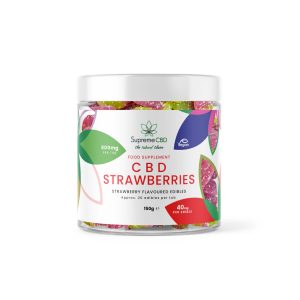 Supreme CBD Gummy Strawberries (800mg)